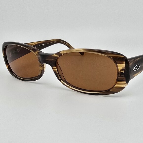 Smith Madison Brown Stripe Sunglasses FRAME ONLY 52-15-120 - Picture 1 of 13
